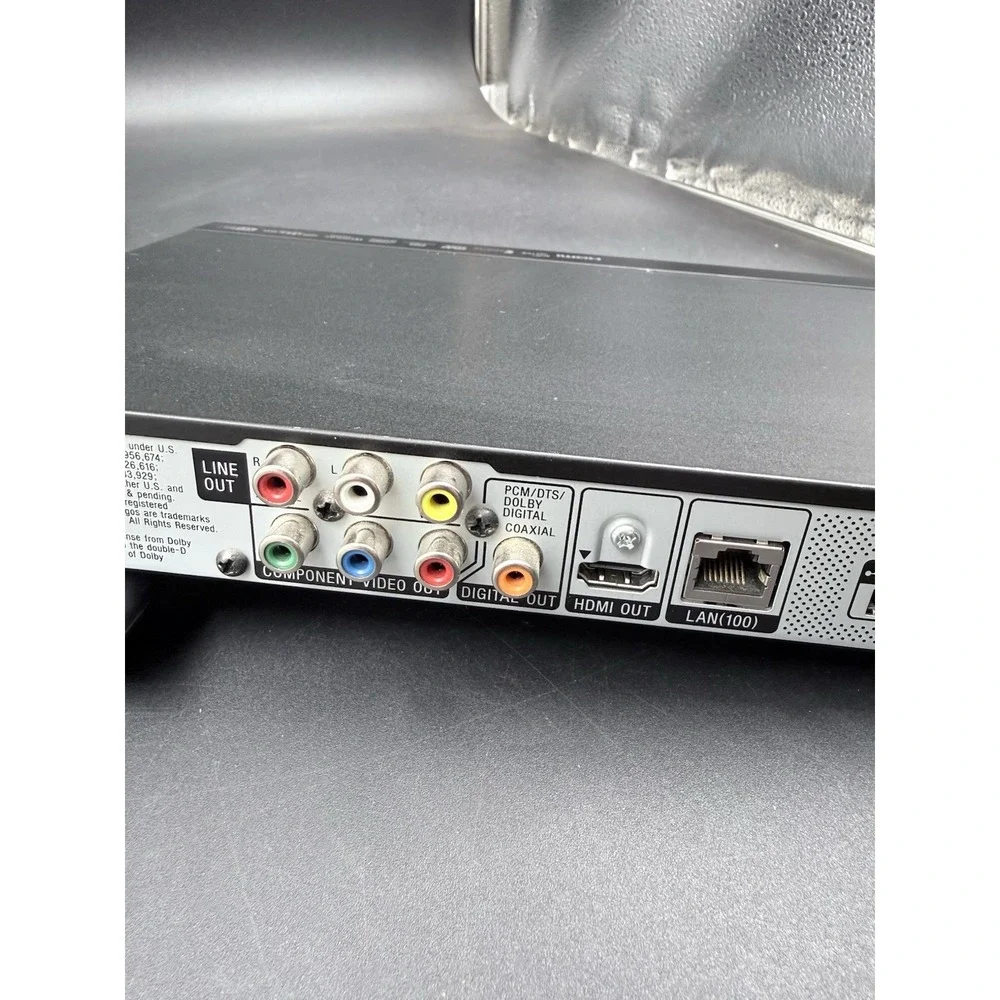 Sony BDP-BX58 1080p 3D Blu-ray Disc/DVD Player WiFi  Remote (TESTED WORKS
